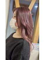 ジェリカヘアー サンフラワー通り(Jlica hair) 春カラー！ピンクベージュ（ブリーチ必須です◎）