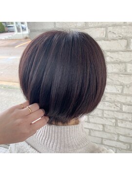 ベルシュヴー(belles cheveux) グラボブ＋ラベンダーアッシュ