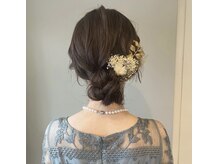 《吉嶺朱音 style》ナチュラルでも質感にこだわったヘアセットは、イベントにもおススメ