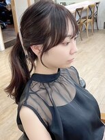 ネオリーブ クーロ(Neolive curro)&nbsp;韓国前髪顔周り×美髪レイヤー[横浜/縮毛矯正/前髪縮毛矯正]