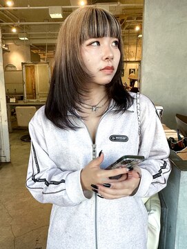 ロジェ(loje) 【loje】前髪インナーカラー/レイヤーカット裾カラー