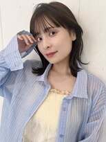 トリコ ショップアンドヘアサロン(tricot shop hair salon)&nbsp;◇外はねミディアム／アッシュカラー