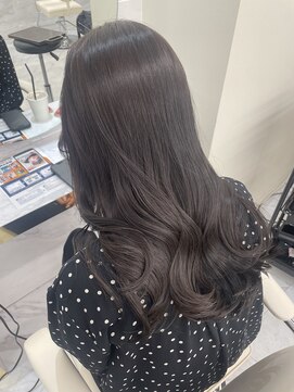 シェノン サントル(CHAINON CENTRE) 前髪/マチルダボブ/ピンクベージュ/インナーグレージュ