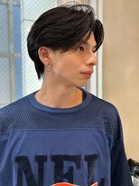 ニコ トウキョウ(nico TOKYO)&nbsp;メンズ/センターパート/ニュアンスパーマ/シースルーマッシュ