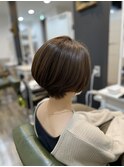 上品なショートボブ