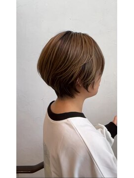 ボリスビアン 学園店(BorisVian) ショート+エアタッチカラー