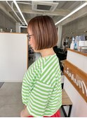 ベージュ☆ボブ