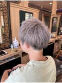 メンズホワイトアッシュ