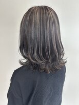 ヘアーアンドメイク アンジュ 中野店(Hair&Make ange)&nbsp;白髪ぼかしにも！コントラストハイライト