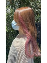 サバ ヘアー スペース(SABA hair space) ピンクインナーカラー
