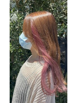 サバ ヘアー スペース(SABA hair space) ピンクインナーカラー