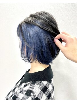 美容室 アクイール グラッセ(Accueillir grace) インナーブルー