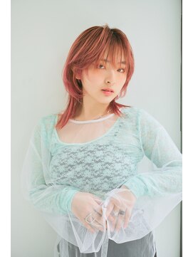 リトル 池袋(little) コーラルピンク×ウルフレイヤー