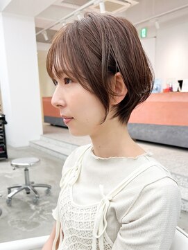 ノエ ナゴヤ(NOE NAGOYA) マッシュショート×透明感カラーN47