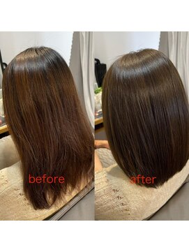 アニュードゥーエ 大宮店(ANEW due) ビフォーアフター(大宮/大宮駅/髪質改善/ヘッドスパ)