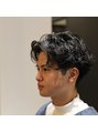 クラップスガクエン(CLAPS GAKUEN)&nbsp;コンマバングニュアンスパーマ