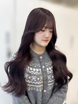 アリュウル 表参道(ALLURE) 艶感!ピンクパープルカラー◎佐藤