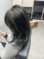 チーク(CHiiK)&nbsp;ハイライト×寒色グレージュ（白髪カバー）