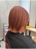 切りっぱなしボブとハイトーン