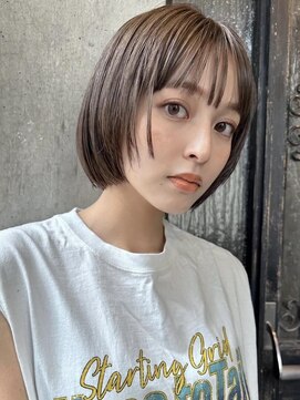 ミンクス 青山店(MINX) 【MINX青山】ぷつっとボブスタイル