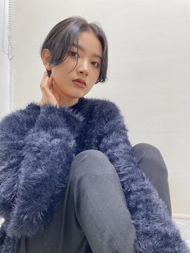 エアー 青山(AIR) 【前下がりセンターハンサムショート】