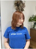 【ほのか】オレンジベージュ
