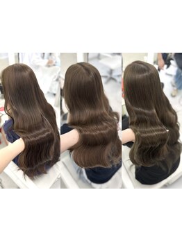 【梅田/大阪】長さを活かして軽やかに。ふわっと揺れる透け感カラー◎