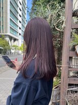 ローレン(LOREN)&nbsp;くびれヘア/アプリコットオレンジ/ハイライトカラー/栄/名古屋