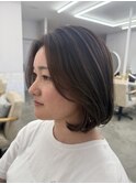 海外風ボブ