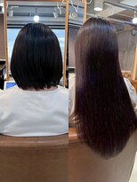 アンククロス 渋谷(ANKH CROSS) エクステ/ビフォーアフター/ロング/ロアバージン