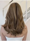 【海外HAIR】ハイライトバレイヤージュ