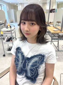 サボ(sabo) 韓国ヘア/顔まわり/韓国レイヤー/前髪カット/小顔/韓国風