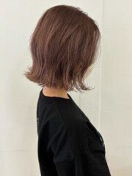 パル バイ ラベスト(Pal by lovest) 秋色♪シナモンピンク×ボブ