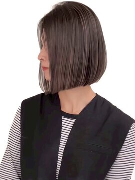 大人ボブ/ハイライト