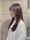 大人可愛い20代30代40代レイヤーロングヘア