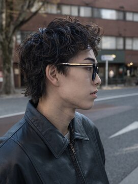 エクスプロア デザイン アクト 三鷹(EXPLORE DESIGN ACT.) アクティブショート×ツイストスパイラル［三鷹/メンズパーマ］