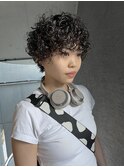ミントグリーン　グリーンカラー　ショートボブ　ペールグリーン