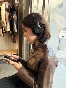 ネロ ヘアサロン ネイビー 渋谷(NERO HAIRSALON NAVY) 【加藤木麻彩】ボブパーマ