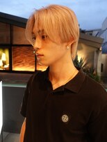 ノラジャーニー(NORA Journey)&nbsp;メンズボブウルフメンズミディアムレイヤーカットメンズウルフ