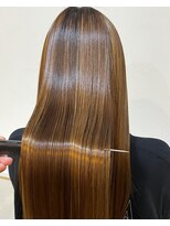 セットアップ 岡山北長瀬店(SET-UP) ハイライト髪質改善カラーグレージュ透明感細めロング