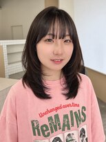 ルトワフクロマチ(Lutowa Fukuromachi)&nbsp;ダークパープル/ナチュラルショート/ミルクブラウン/夏/インナー