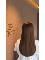 クオン 藤崎店(qon)&nbsp;艶髪ストレート/髪質改善/縮毛矯正/早良区/藤崎/西新/美容室