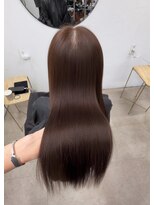 ムク 新宿(muc)&nbsp;地毛風ストレート/縮毛矯正ロングストレート/新宿