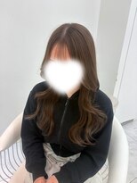 ロンドルピナス 小倉(Lond Lupinus)&nbsp;縮毛矯正/ワンホンレイヤー/ミルクティーブランド/ダークブルー