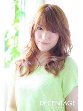 ディセンタージュ ヘアーメイク(DECENTAGE hair make) 愛されセミディ