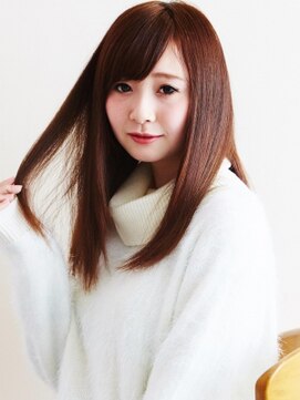 フラミューム(flammeum) 思わず触れてみたいサラサラ感☆艶アッシュストレート☆【平塚】