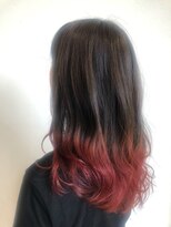 ウィル 都島店(WiLL)&nbsp;20代30代40代大人可愛いピンクレッド×グラデーションカラー