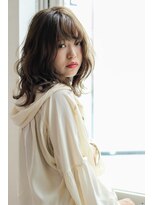 セシルへアー 福岡天神店(Cecil hair)&nbsp;フェアリーふわミディ×厚めバング