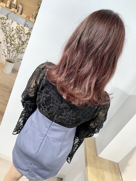 エイト 溝の口店(EIGHT) 【EIGHT mizonokuchi】ピンクアッシュ×グラデーションカラー