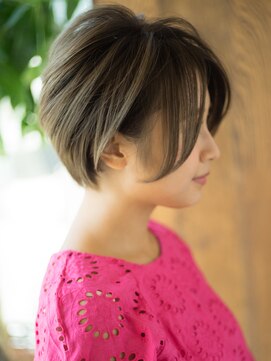 サードバイローラン(THiRD by ROULAND) 【THiRD】マロンベージュショート